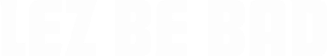 LezBeBad logo