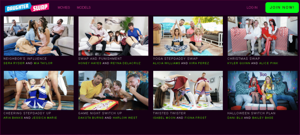 DaughterSwap.com banner