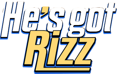 He's go Rizz logo